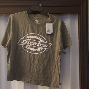 Dickies Olive Green Logo T-Shirt